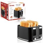4-Slice Toaster 1500W | Dual Independent Controls, Reheat, Cancel & Defrost
