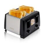 4-Slice Stainless Steel Electric Toaster - Image 2