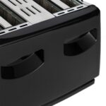 4-Slice Stainless Steel Electric Toaster - Image 3
