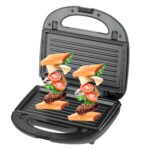 3-in-1 Sandwich Maker 850W | Interchangeable Non-Stick Plates - Image 2