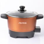 2-in-1 Electric Hot Pot 650W with Steaming Rack - Image 3