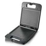 Electric Contact Grill & Sandwich Maker with Non-Stick Plates - Image 5