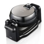 Rotating Belgian Waffle Maker with Non-Stick Stone Coating | 1200W | 360° Flip - Image 2