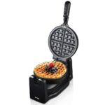 Rotating Belgian Waffle Maker with Non-Stick Stone Coating | 1200W | 360° Flip - Image 7