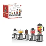 5-in-1 Multifunction Electric Blender & Food Processor