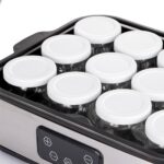 Digital Yogurt Maker 25W | 12 Glass Jars 180ml, LED Display, Timer & Temp Control - Image 4