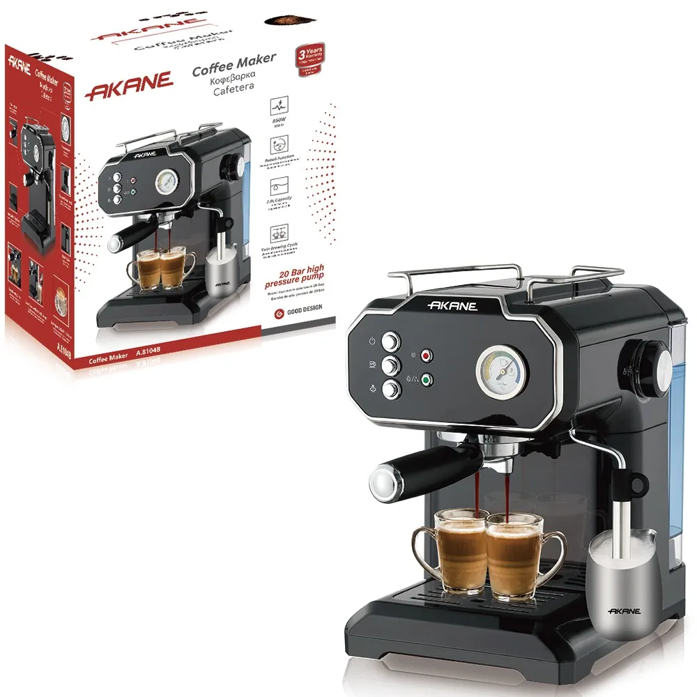 WhatsApp Image 2026-05-25 at 12.58.56 PM (1) AKANE 850W Semi-Automatic Coffee Maker with 20 Bar high pressure pump - Image 1