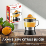 Citrus Juicer – 1L Large Capacity, Dual Rotation Cone, Detachable Jug, Easy to Clean, Anti-Drip Spout - Image 7