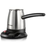 Electric Coffee Pot 600W | 500ml Stainless Steel, Uniform Heat, ON/OFF Knob with Light, Easy Clean - Image 5