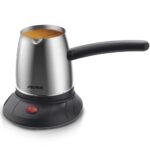 Electric Coffee Pot 600W | 500ml Stainless Steel, Uniform Heat, ON/OFF Knob with Light, Easy Clean - Image 3