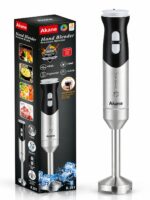 Hand Blender 1000W | 4-Blade System | 2-Speed | Copper Motor | Premium Stainless Steel Immersion Blender