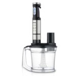 5-in-1 Hand Blender Set – Immersion Blender with 1.5L Chopper, 600ml Measuring Cup, Egg Beaters & Masher Attachment - Image 2