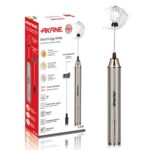 Electric Egg Whisk | 2-in-1 Handheld Milk Frother | USB Rechargeable | 3-Speed | 8500 RPM