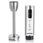 Hand Blender 1600W | Stainless Steel | 4-Blade | Removable Shaft | Anti-Splash | Crush Ice - Image 2