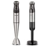 Hand Blender Set – 4-Blade Immersion Blender with 500ml Chopper, 700ml Measuring Cup, Stainless Steel Whisk & Countertop Storage Stand - Image 6