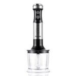 5-in-1 Blender Set – 4-Blade Immersion Blender with 500ml Chopper, 700ml Measuring Cup, Stainless Steel Whisk & Masher Attachment - Image 3