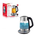 Smart Electric Glass Kettle 2.0L with Digital LED Control Panel