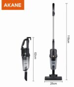 2-in-1 Vacuum Cleaner 600W | Stick & Handheld, HEPA Filter, 800ml Dust Box - Image 4