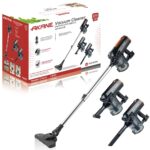 3-in-1 Wired Vacuum Cleaner | Metal Telescopic Tube, 90° Bend, One-Touch Empty