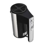 Hand Mixer | 5 Speeds + Turbo | 2 Beaters + 2 Dough Hooks | Stainless Steel with Stand - Image 3