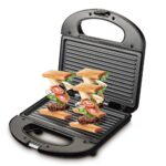 Sandwich Maker – Non-Stick Grill Plates, Double-Sided Uniform Heating, Dual LED Indicator Lights, Easy to Clean - Image 2