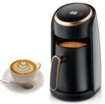 Electric Turkish Coffee Maker 600W | 300ml, Digital Display, Anti-Overflow Sensor, 1–3 Cups