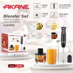 Blender Set – 4-Blade Immersion Blender with Two Switches, Fast Start, 500ml Chopper, 600ml Cup, Whisk & Frother for Juice, Mash, Eggs & Grinding - Image 3
