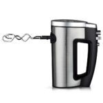 Hand Mixer – 5-Speed + Turbo, 27,000 RPM Smooth Operation, 2 Beaters & 2 Dough Hooks, Stainless Steel Body, Baking & Dough Ready - Image 2