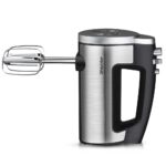 Hand Mixer – 5-Speed + Turbo, 27,000 RPM Smooth Operation, 2 Beaters & 2 Dough Hooks, Stainless Steel Body, Baking & Dough Ready - Image 4