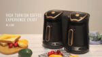 Dual Turkish Coffee Maker 1200W | Double Pot 500ml×2, Smart Sensor, Anti-Overflow - Image 7