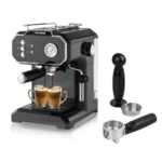 Espresso Coffee Maker 850W | 20 Bar Pump, 2.0L Tank, Steam Wand, Boiler Gauge - Image 3